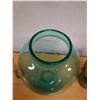 Image 7 : Qty 3 Glass Vases, Misc Styles & Sizes