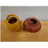 Image 2 : Glazed Ceramic Tea Pot & Round Vase, Misc Styles & Sizes