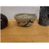 Image 6 : Qty 3 Glazed Ceramic Vessels, Misc Styles & Sizes