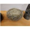 Image 7 : Qty 3 Glazed Ceramic Vessels, Misc Styles & Sizes