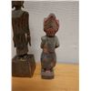Image 3 : Carved Standing Buddha Statue & Guardian Figure, Misc Sizes