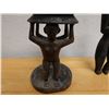 Image 4 : Carved Tribal Stool & Male Figure, Misc Sizes
