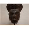 Image 2 : Carved Buddha Deity Figure, Mounted on Square Base 6" x 11" H