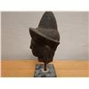 Image 3 : Carved Buddha Deity Figure, Mounted on Square Base 6" x 11" H