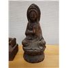 Image 2 : Reclining Buddha Statue & Seated Bodhisattva Figure,  Misc Sizes
