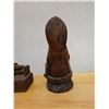 Image 4 : Reclining Buddha Statue & Seated Bodhisattva Figure,  Misc Sizes