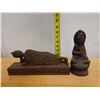 Image 8 : Reclining Buddha Statue & Seated Bodhisattva Figure,  Misc Sizes