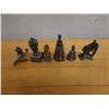 Image 8 : Qty 6 Asian Metal Religious Figurines, Misc Poses & Sizes