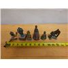 Image 9 : Qty 6 Asian Metal Religious Figurines, Misc Poses & Sizes