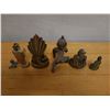 Image 9 : Qty 6 Asian Buddha Figurines, Misc Poses & Sizes
