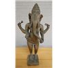 Image 1 : Hindu Deity Ganesha Statue, 4" x 9" H