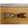 Image 9 : Qty 2 Carved Wooden Tribal Masks, Misc Sizes