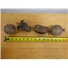 Image 11 : Qty 4 Carved Fruit & Nut Shaped Décor, Misc Sizes