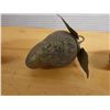 Image 5 : Qty 4 Carved Fruit & Nut Shaped Décor, Misc Sizes