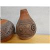 Image 5 : Qty 2 Carved Gourd Containers, Misc Styles & Sizes