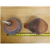 Image 8 : Qty 2 Carved Gourd Containers, Misc Styles & Sizes