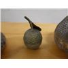Image 4 : Qty 4 Carved Pumpkin & Nut Trinket Boxes, Misc Sizes