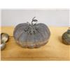 Image 6 : Qty 4 Carved Pumpkin & Nut Trinket Boxes, Misc Sizes