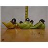 Image 10 : Qty 5 Ceramic Bird Pottery Planters or Candle Holders Approx. 4" x 4" H