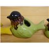 Image 4 : Qty 5 Ceramic Bird Pottery Planters or Candle Holders Approx. 4" x 4" H