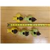Image 9 : Qty 5 Ceramic Bird Pottery Planters or Candle Holders Approx. 4" x 4" H