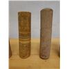 Image 3 : Qty 6 Carved Bamboo Containers, Misc Sizes