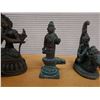 Image 3 : Qty 5 Small Carved Deities & Ritual Items, Misc Sizes