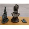 Image 5 : Qty 5 Small Carved Deities & Ritual Items, Misc Sizes