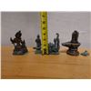 Image 9 : Qty 5 Small Carved Deities & Ritual Items, Misc Sizes