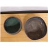 Image 3 : Qty 2 Carved Metal Bowls, Misc Sizes