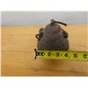 Image 8 : Vintage Carved Art Jar w/ Handles & Lid, 4" Dia, 6" H