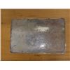 Image 5 : Carved Metal Hinged Trinket Box Signed by Artist 1931, 4" x 2.5" x 1.5"H
