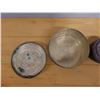 Image 4 : Qty 3 Carved Metal Round Trinket Boxes w/ Lids, Misc Sizes