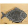 Image 9 : Metal Fish Incense Burner & Round Stained Glass Jar w/ Small Shell & Crab Figurines, Misc Sizes