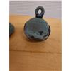 Image 3 : Qty 2 Carved Ceremonial Bells, Misc Sizes
