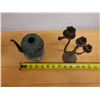Image 10 : Vintage Metal Oil Lamp & 3-Arm Candelabra, Misc Sizes