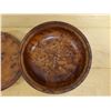 Image 4 : Wooden Turned Bowl w/ Lid, 6" Dia, 3.5"H