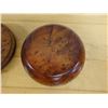Image 6 : Wooden Turned Bowl w/ Lid, 6" Dia, 3.5"H