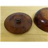 Image 7 : Wooden Turned Bowl w/ Lid, 6" Dia, 3.5"H