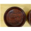 Image 6 : Wooden Turned Bowl w/ Lid, 4" Dia, 3.5"H