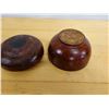 Image 7 : Wooden Turned Bowl w/ Lid, 4" Dia, 3.5"H