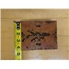 Image 10 : Square Wooden Trinket Box w/ Lid 5" x 4" x 1" H