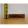 Image 11 : Square Wooden Trinket Box w/ Lid 5" x 4" x 1" H