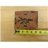 Image 9 : Square Wooden Trinket Box w/ Lid 5" x 4" x 1" H