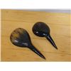 Image 3 : Qty 2 Carved Serving Spoons, Misc Sizes