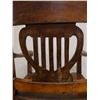 Image 14 : Koa Wood Rocking Armchair w/ Slatted Back 24" x 19" x 34"H