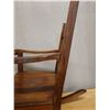 Image 17 : Koa Wood Rocking Armchair w/ Slatted Back 24" x 19" x 34"H