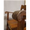 Image 24 : Koa Wood Rocking Armchair w/ Slatted Back 24" x 19" x 34"H