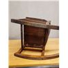 Image 26 : Koa Wood Rocking Armchair w/ Slatted Back 24" x 19" x 34"H