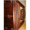 Image 32 : Koa Wood Rocking Armchair w/ Slatted Back 24" x 19" x 34"H